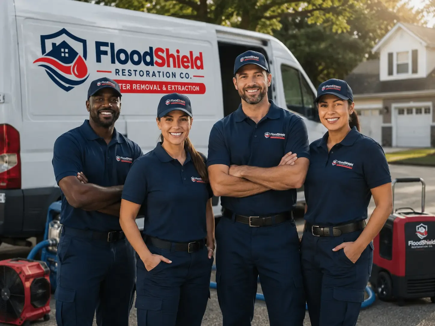 Flood Damage Restoration company in Oilton, TX